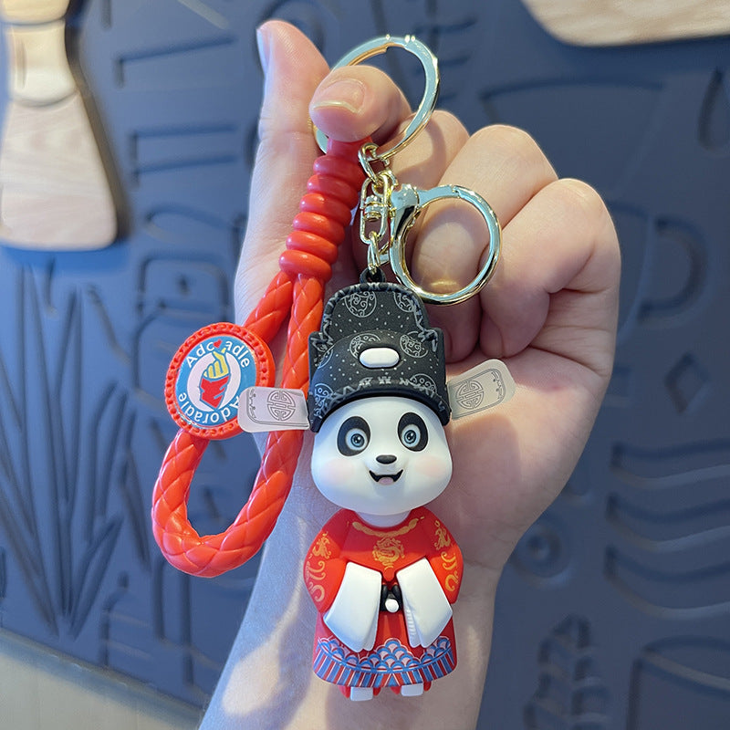 Wholesale Peking Opera Panda Keychain